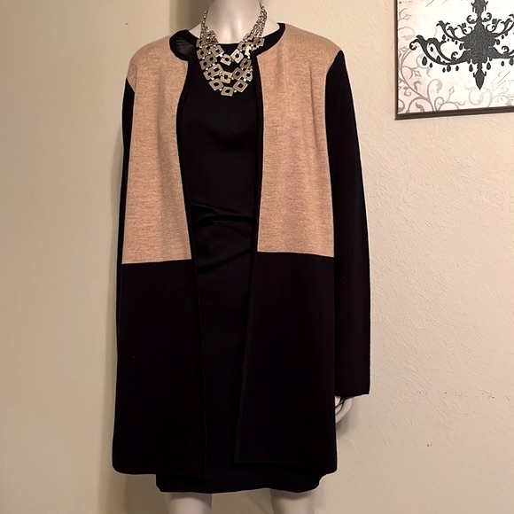 Talbots Colorblock Cardigan